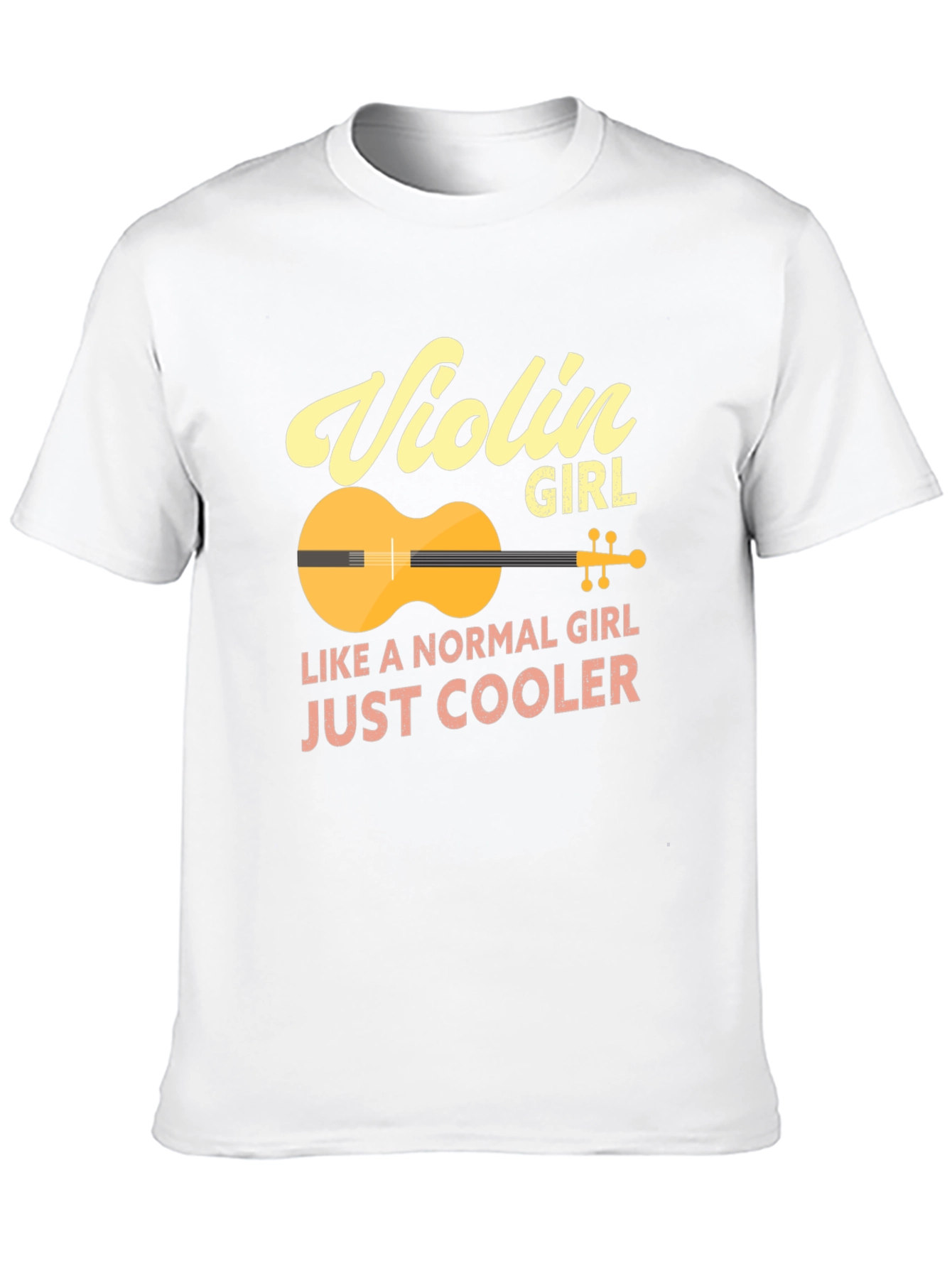 Violin Girl T-Shirt - Just Cooler Tee