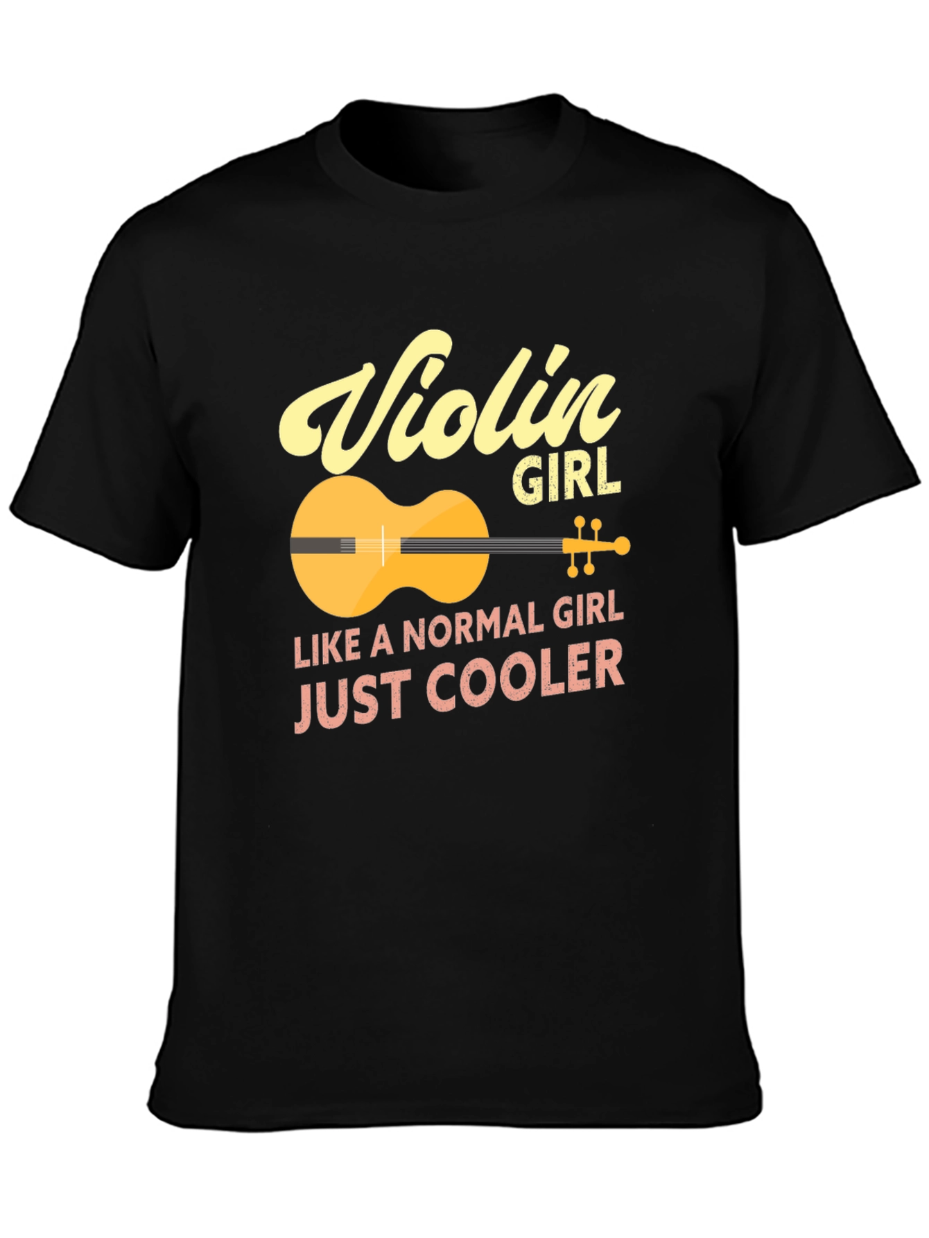 Violin Girl T-Shirt - Just Cooler Tee