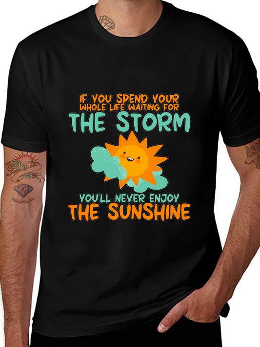 Sunshine Graphic Tee - Motivational T-Shirt