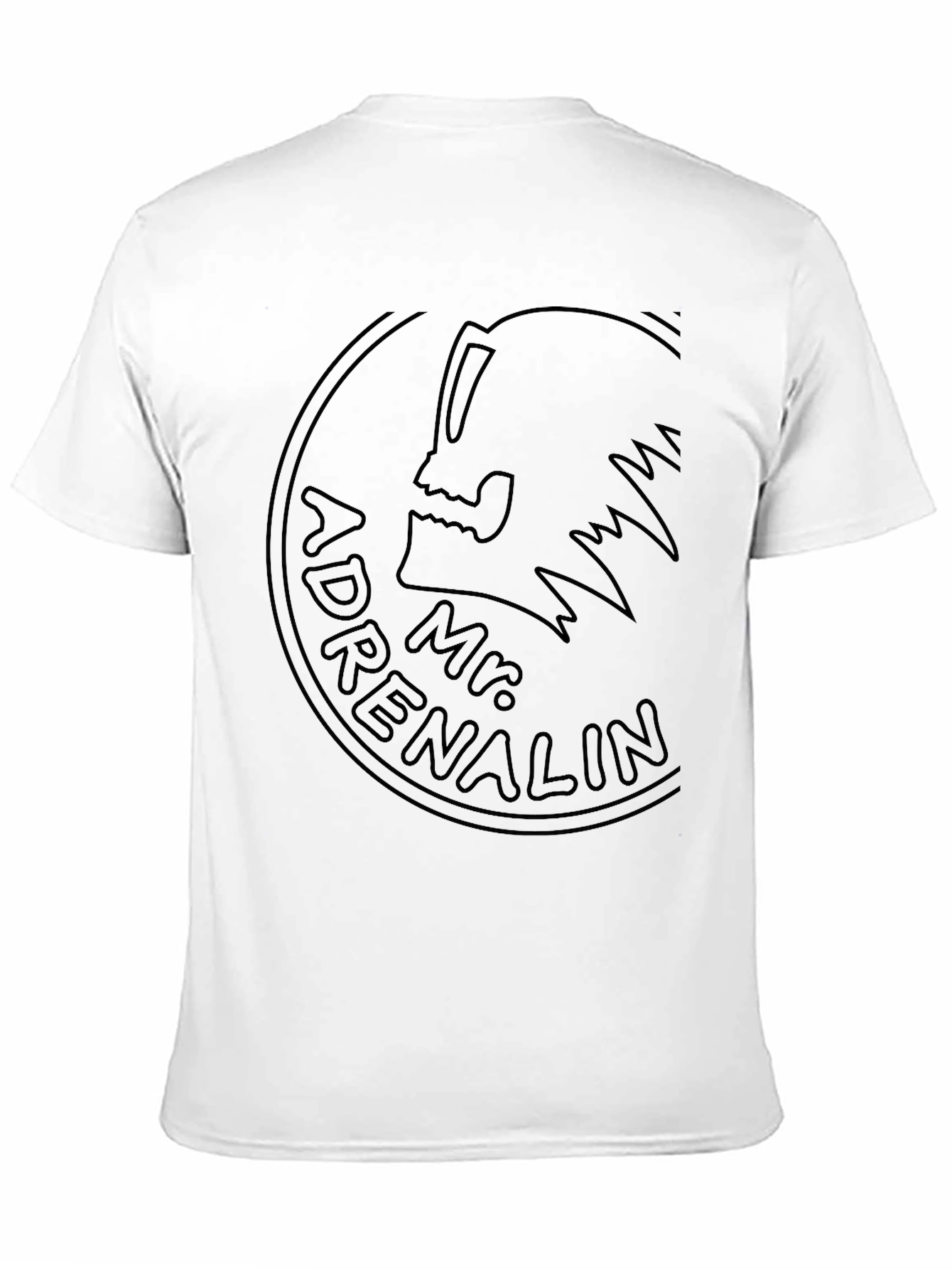 Mr. Adrenalin Black T-Shirt