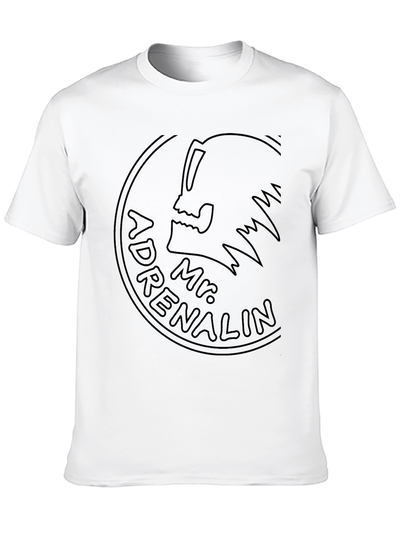 Mr. Adrenalin Black T-Shirt