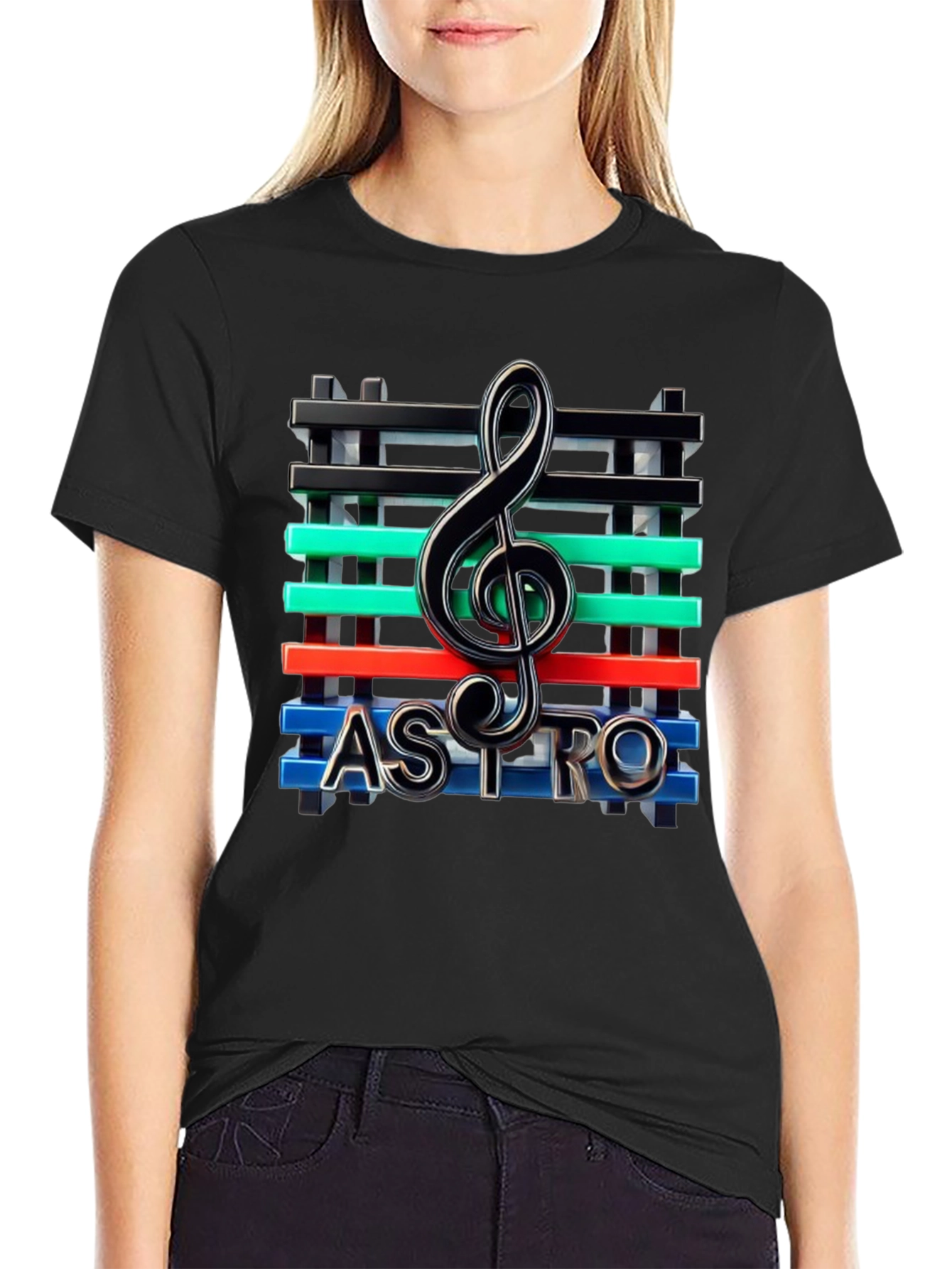 ASTRO Music Note Graphic Tee
