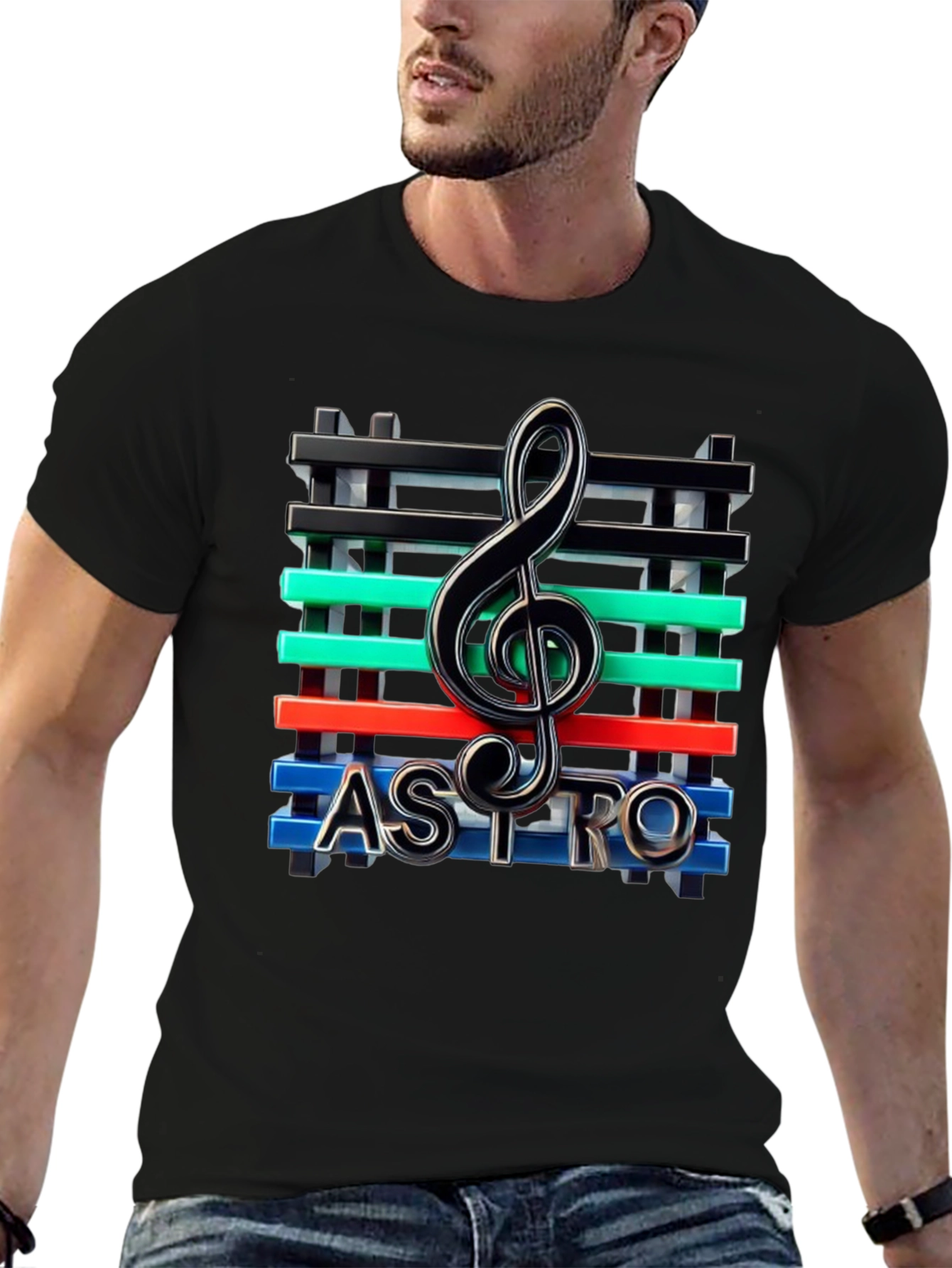 ASTRO Music Note Graphic Tee
