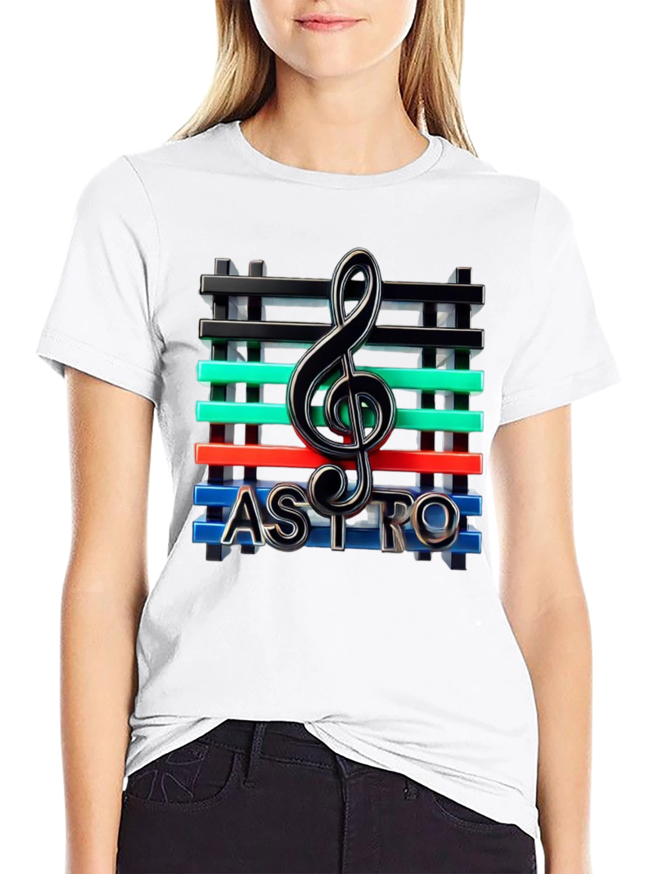 ASTRO Music Note Graphic Tee