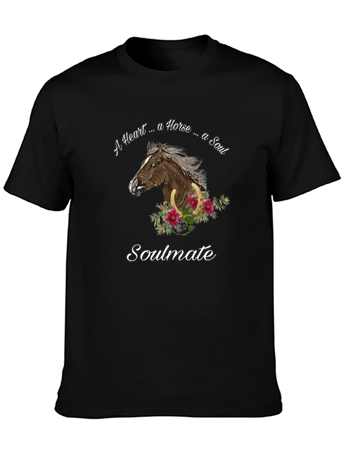 Horse Soulmate Graphic Tee - Stylish Unisex T-Shirt