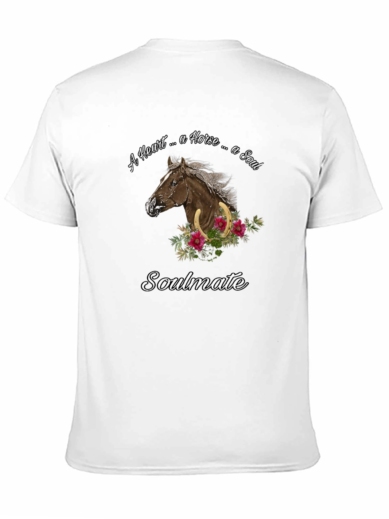 Horse Soulmate Graphic Tee - Stylish Unisex T-Shirt