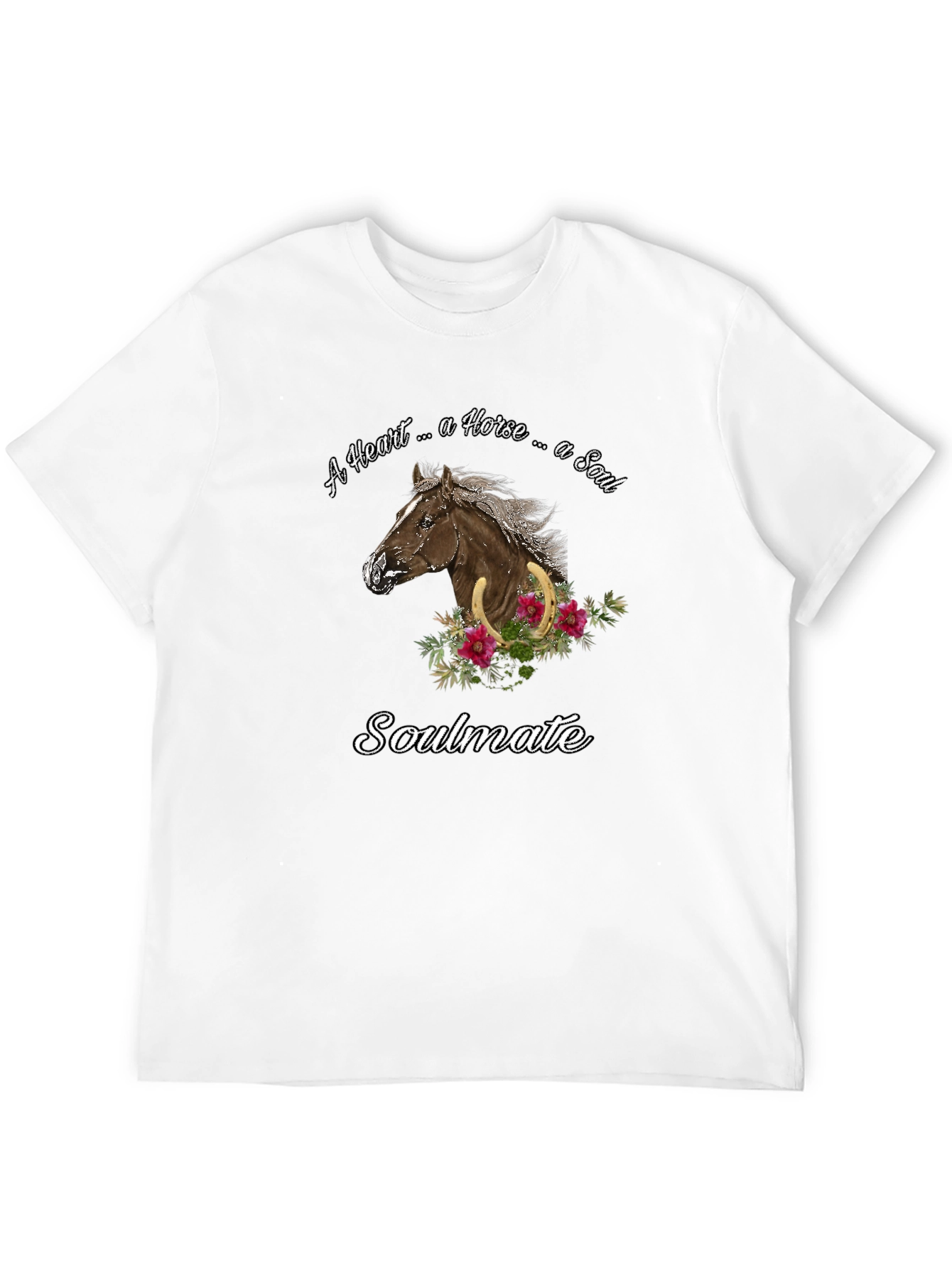 Horse Soulmate Graphic Tee - Stylish Unisex T-Shirt