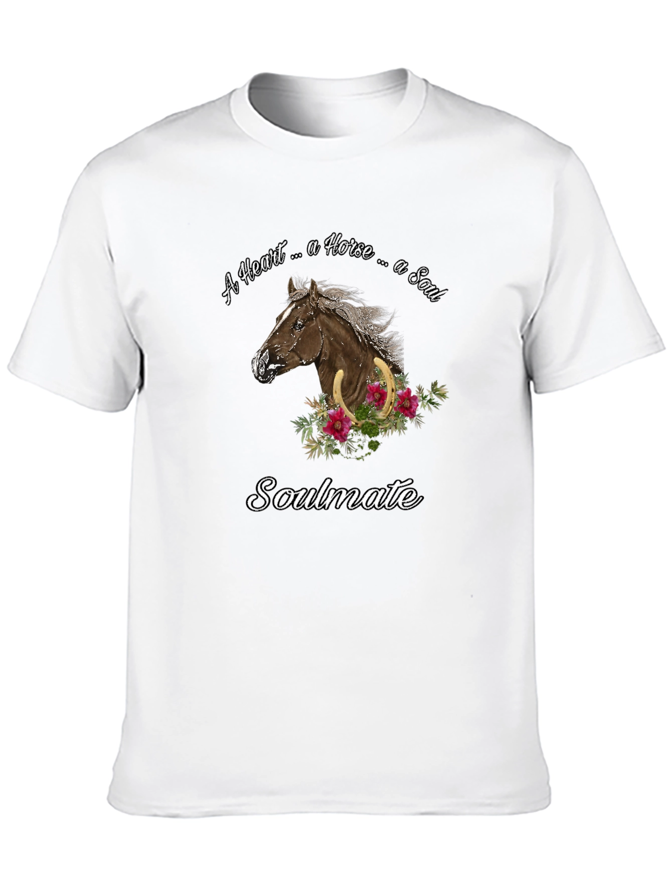 Horse Soulmate Graphic Tee - Stylish Unisex T-Shirt