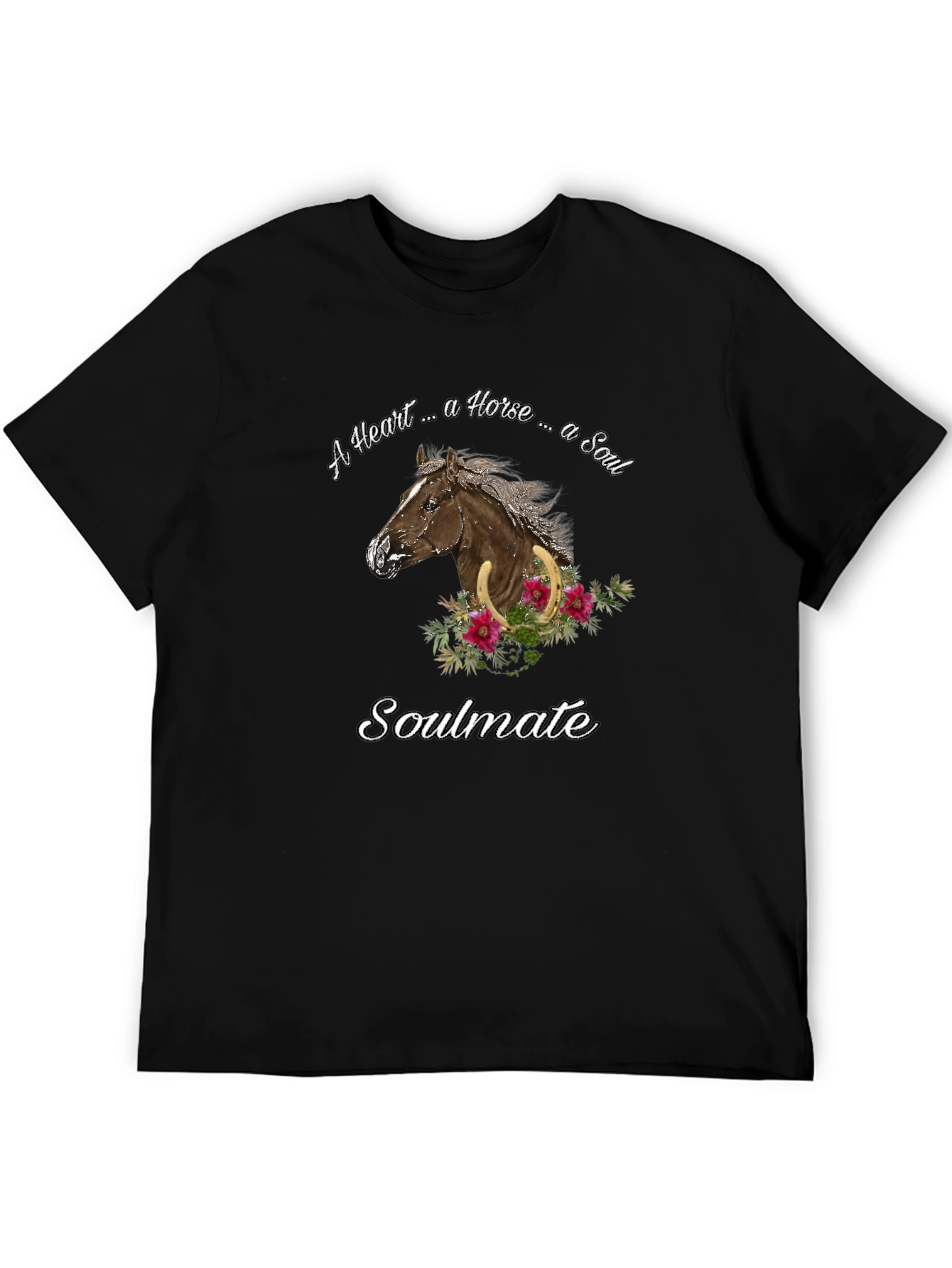 Horse Soulmate Graphic Tee - Stylish Unisex T-Shirt