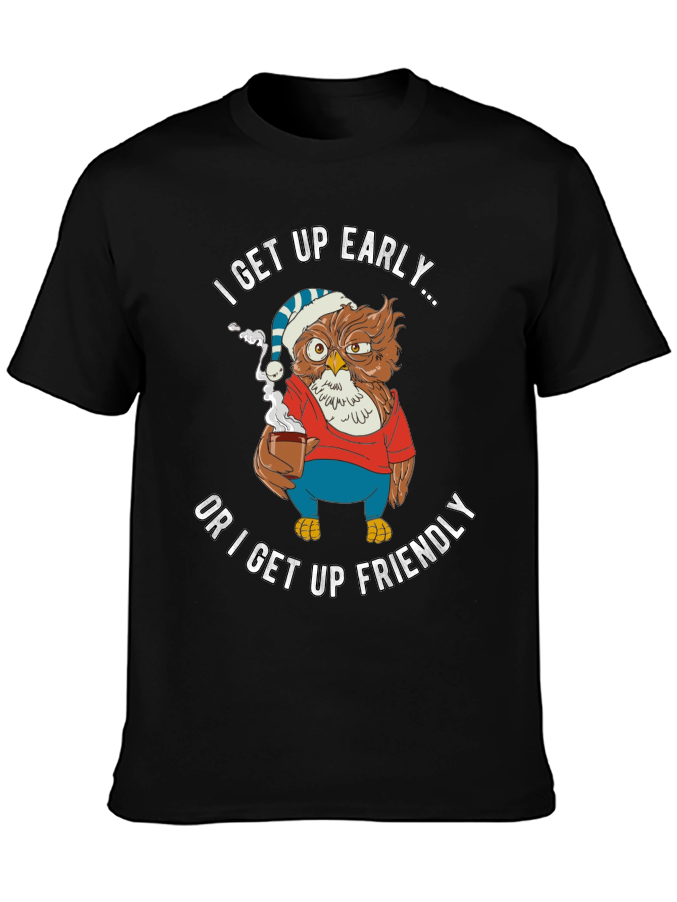 Funny Early Bird Owl T-Shirt