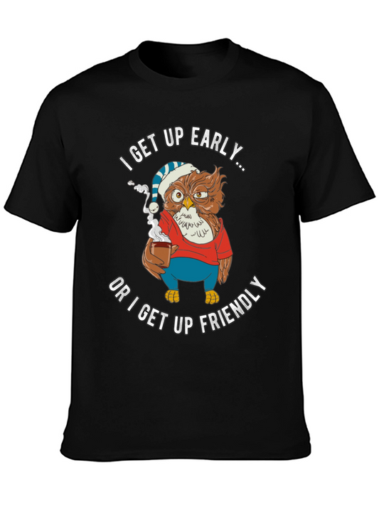 Funny Early Bird Owl T-Shirt