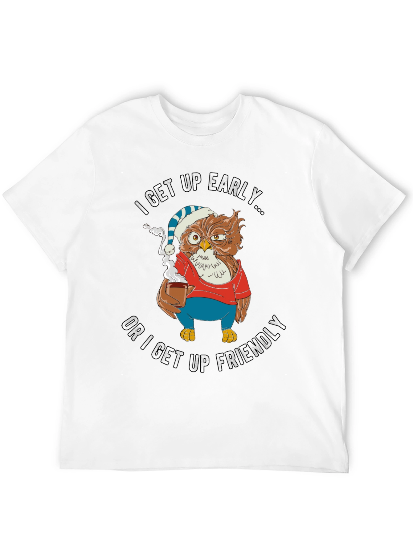 Funny Early Bird Owl T-Shirt