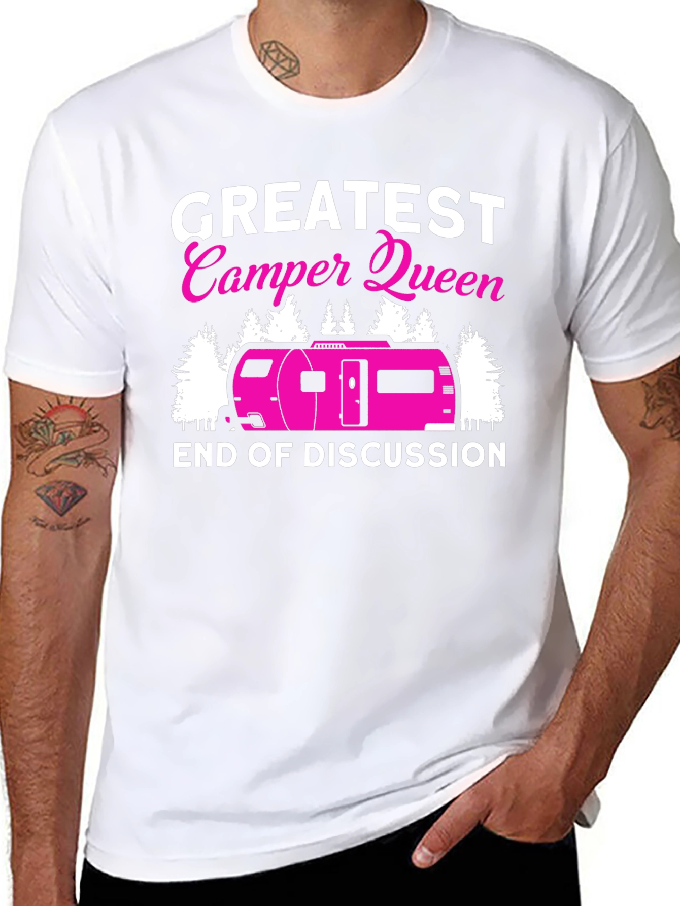 Greatest Camper Queen T-Shirt