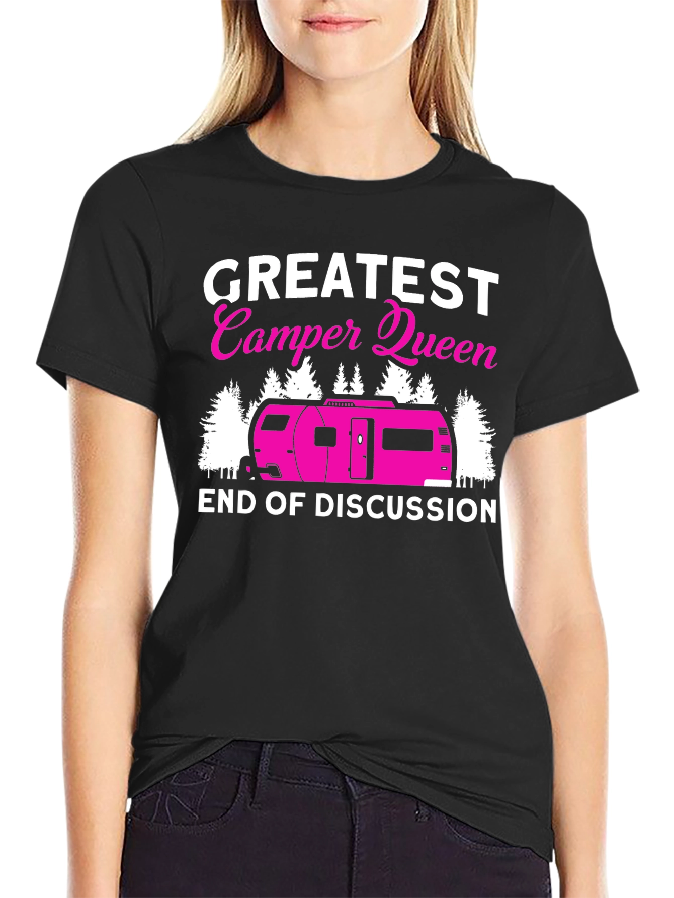 Greatest Camper Queen T-Shirt
