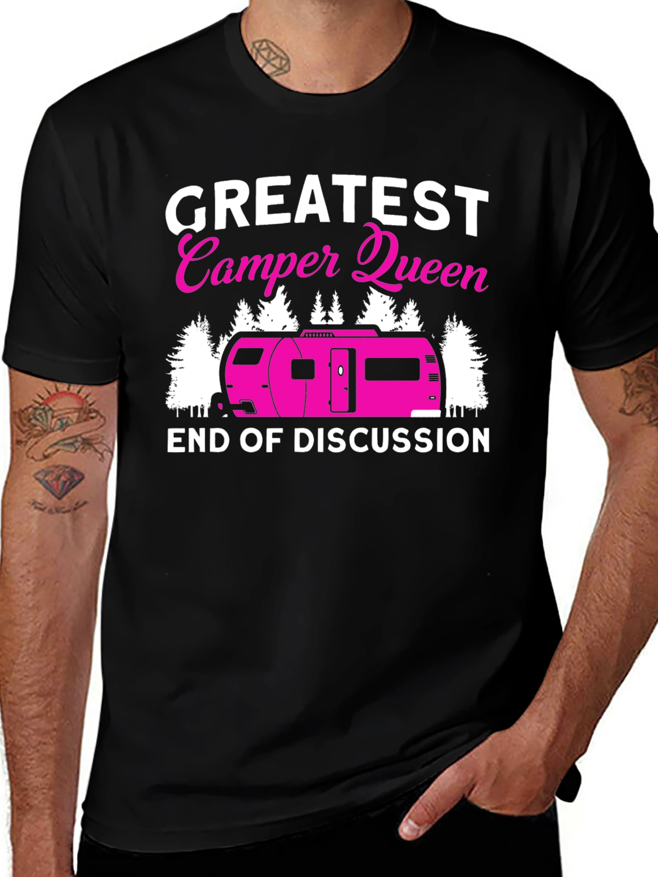 Greatest Camper Queen T-Shirt