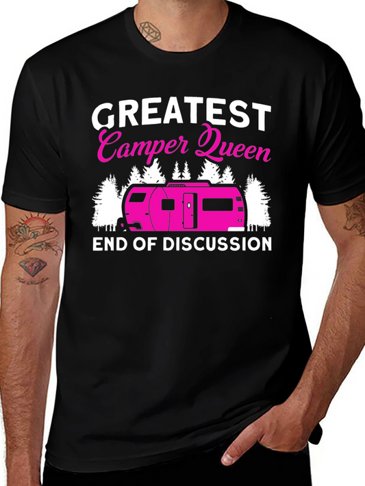 Greatest Camper Queen T-Shirt