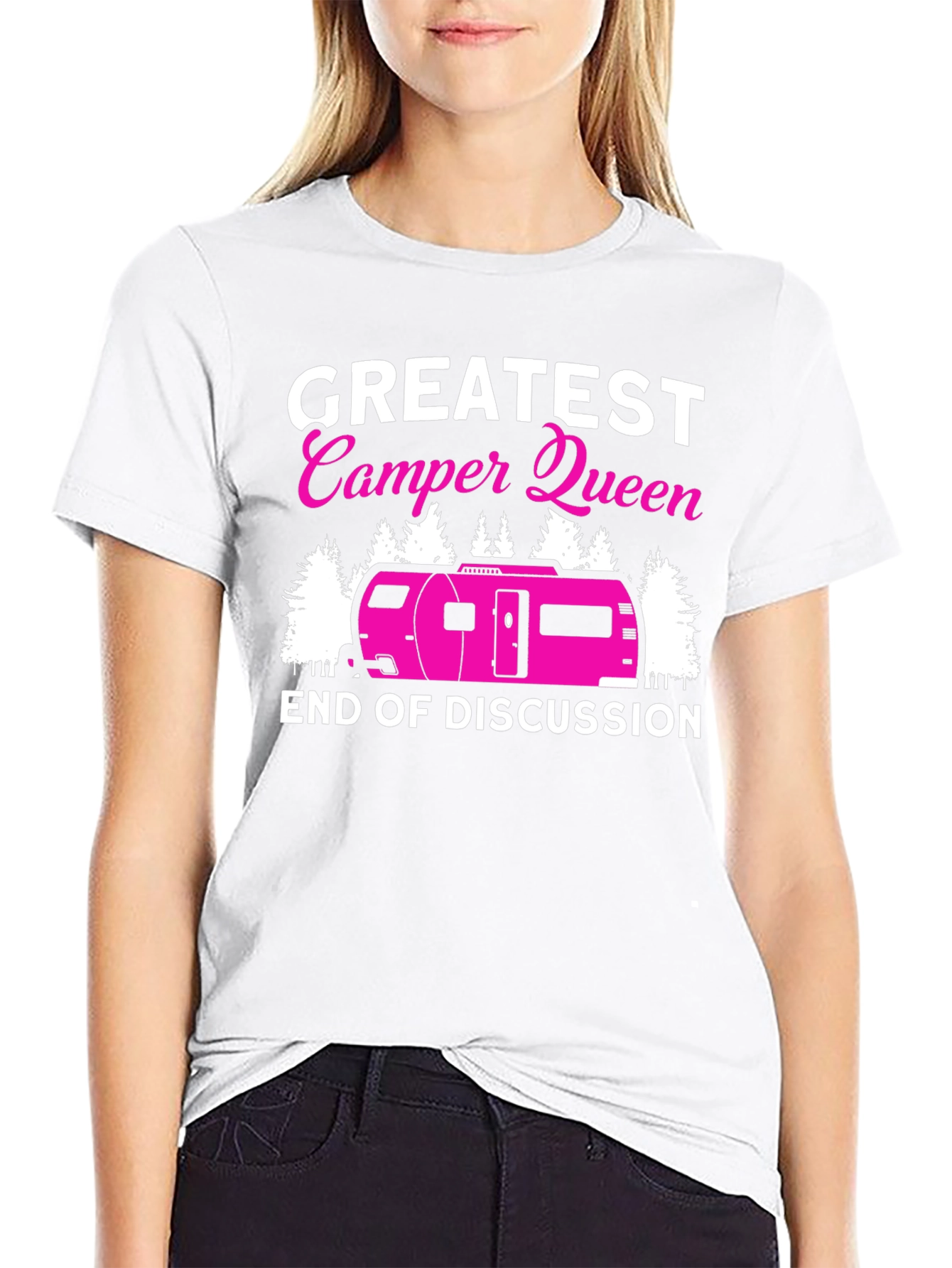 Greatest Camper Queen T-Shirt