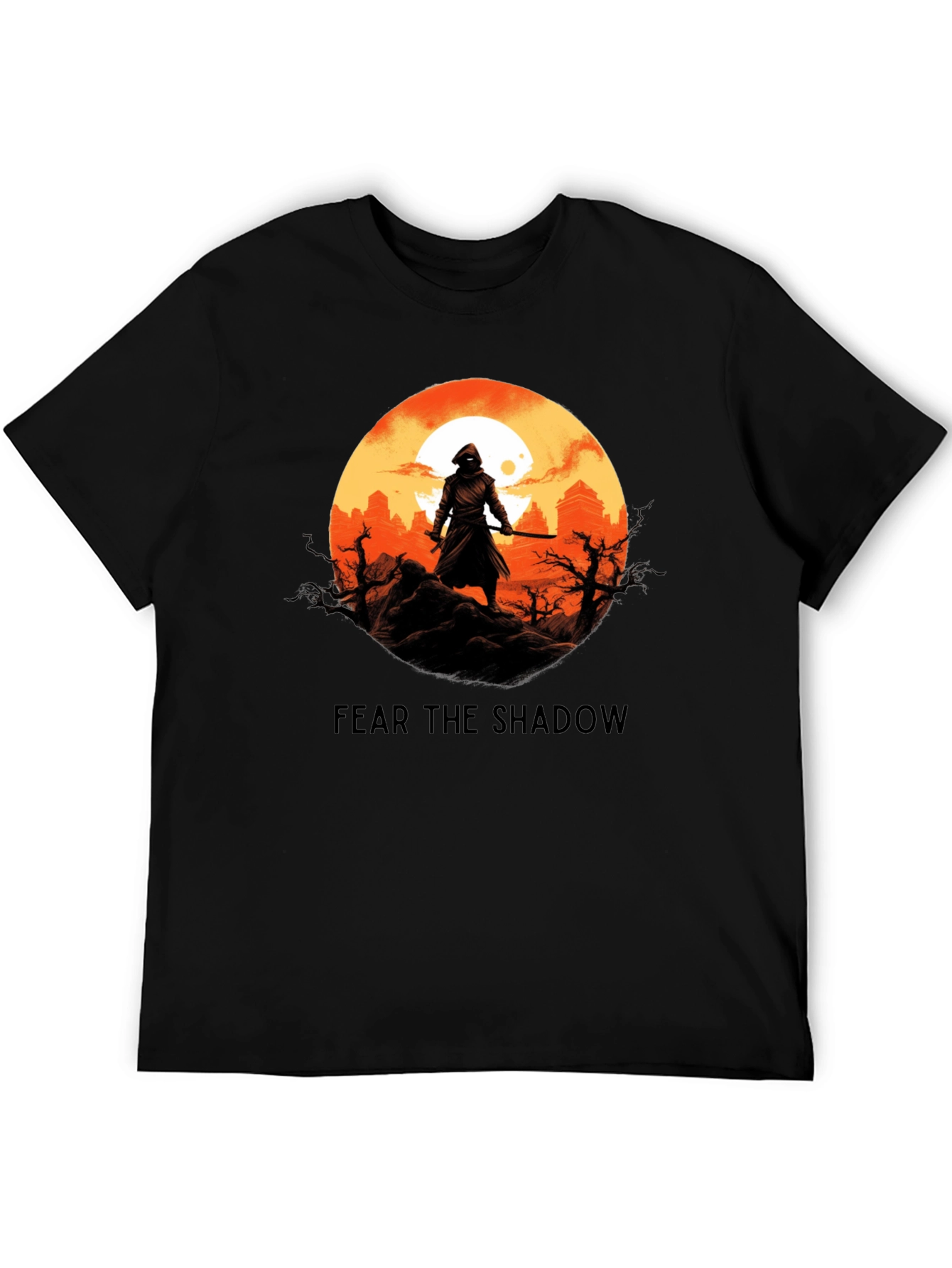 Fear the Shadow Ninja Graphic T-Shirt
