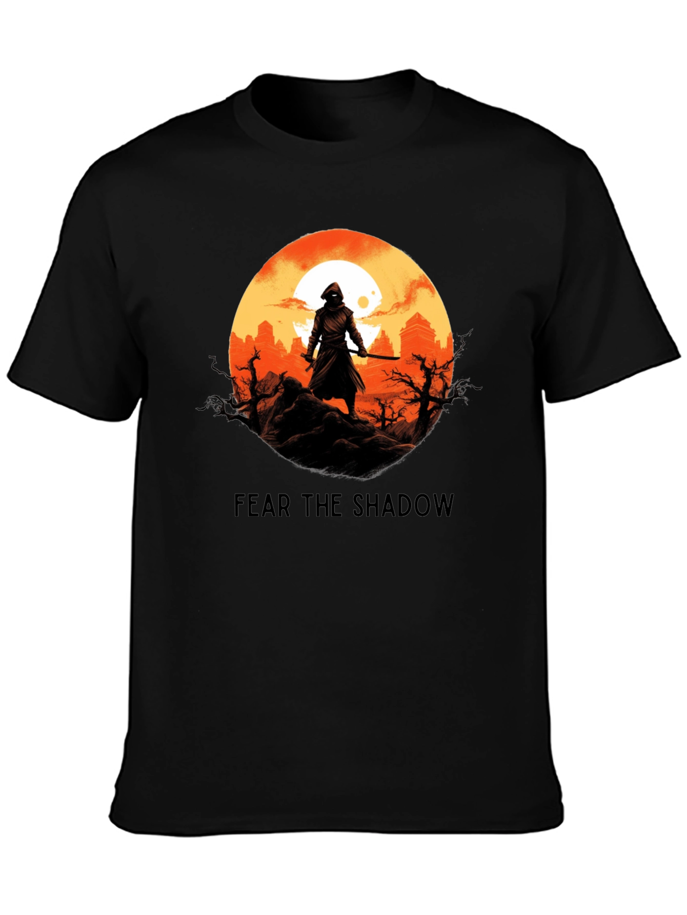Fear the Shadow Ninja Graphic T-Shirt