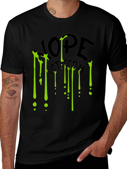 Nope Not Today Graphic Tee - Black T-Shirt