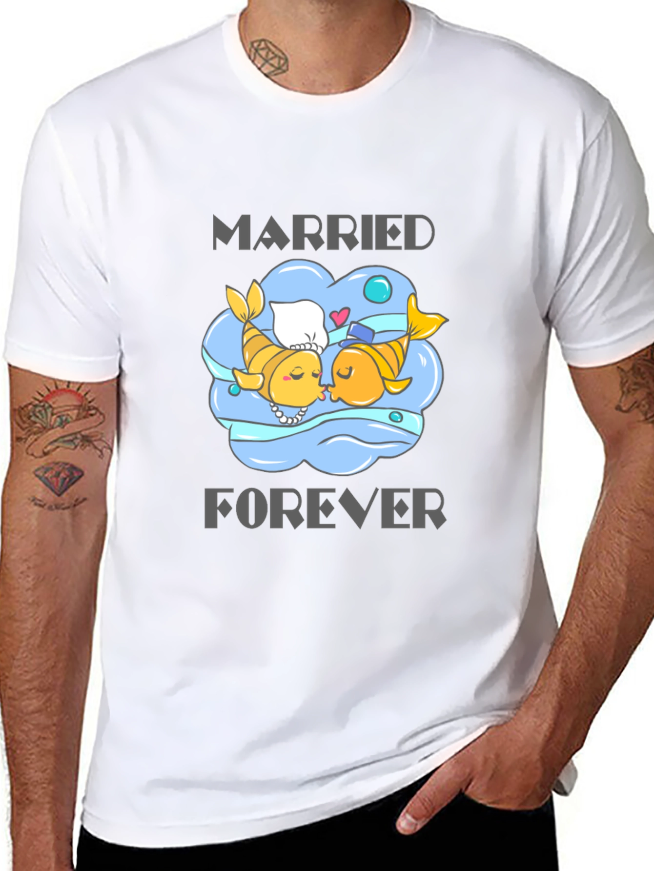 Married Forever Graphic Tee