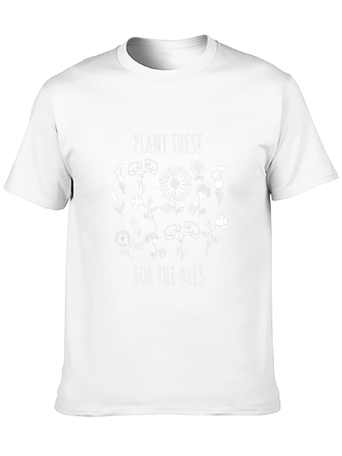Plant These For The Bees Graphic T-Shirt