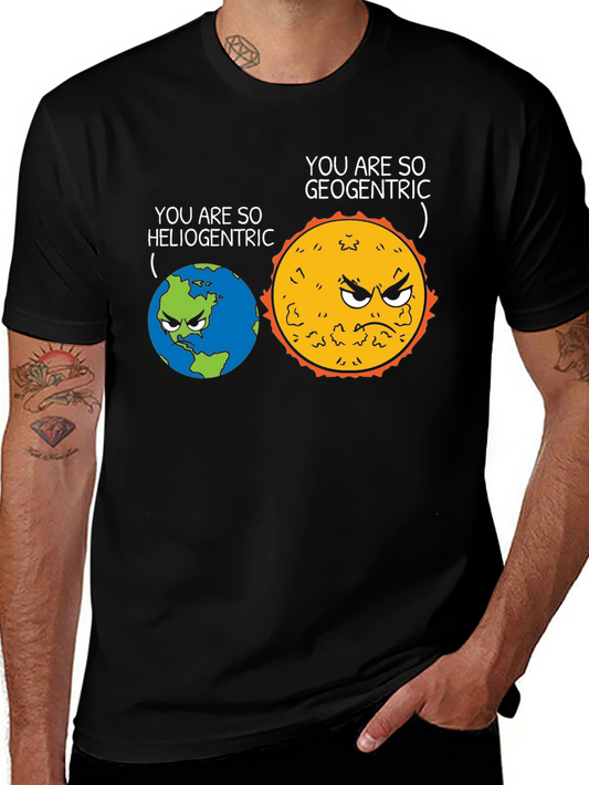 Geocentric Heliocentric Graphic Tee