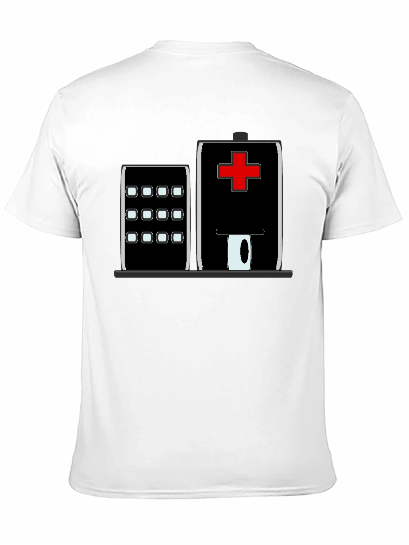Hospital Graphic Tee - Novelty Design