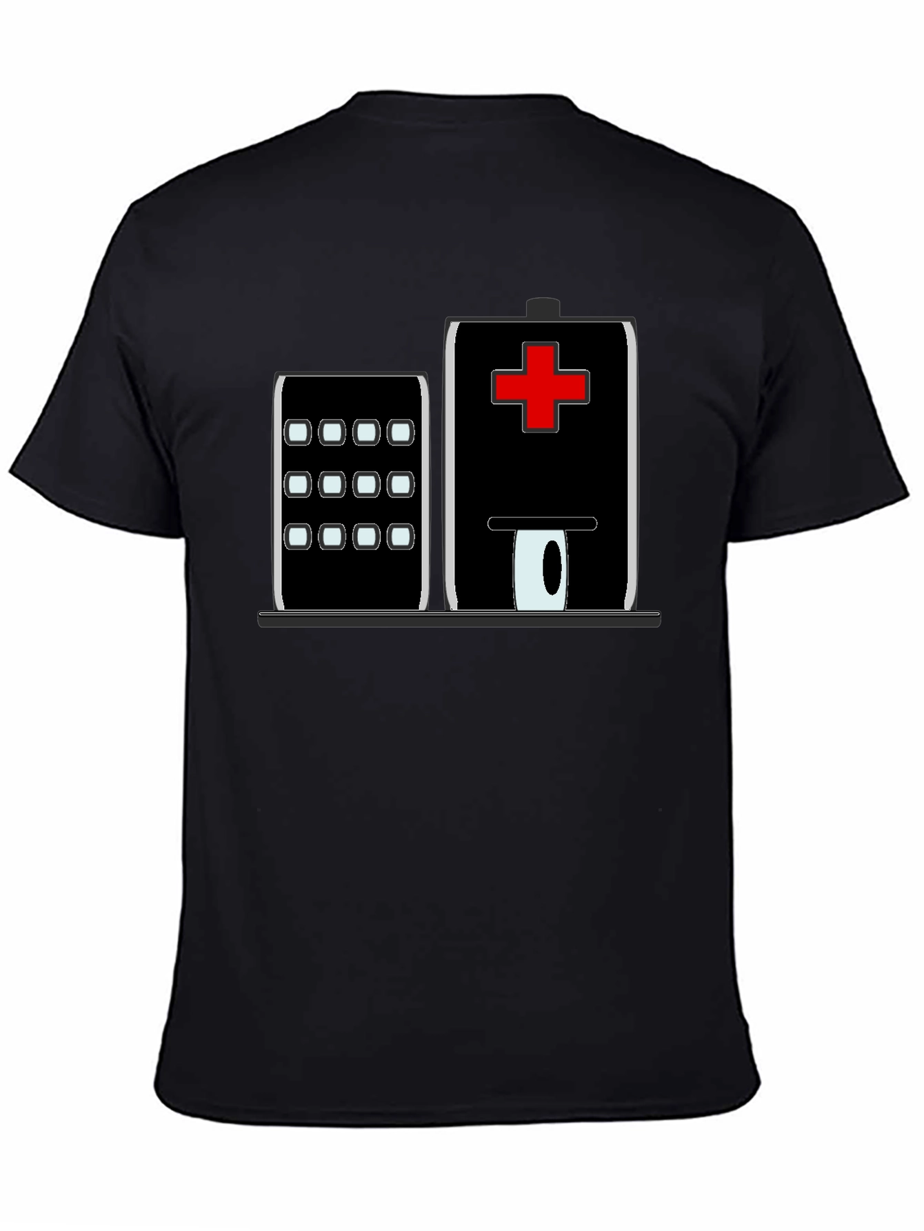 Hospital Graphic Tee - Novelty Design