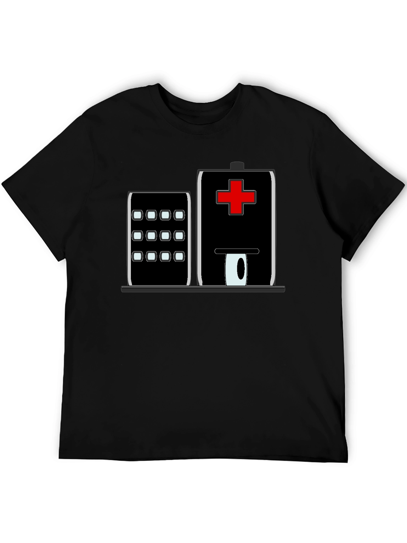 Hospital Graphic Tee - Novelty Design