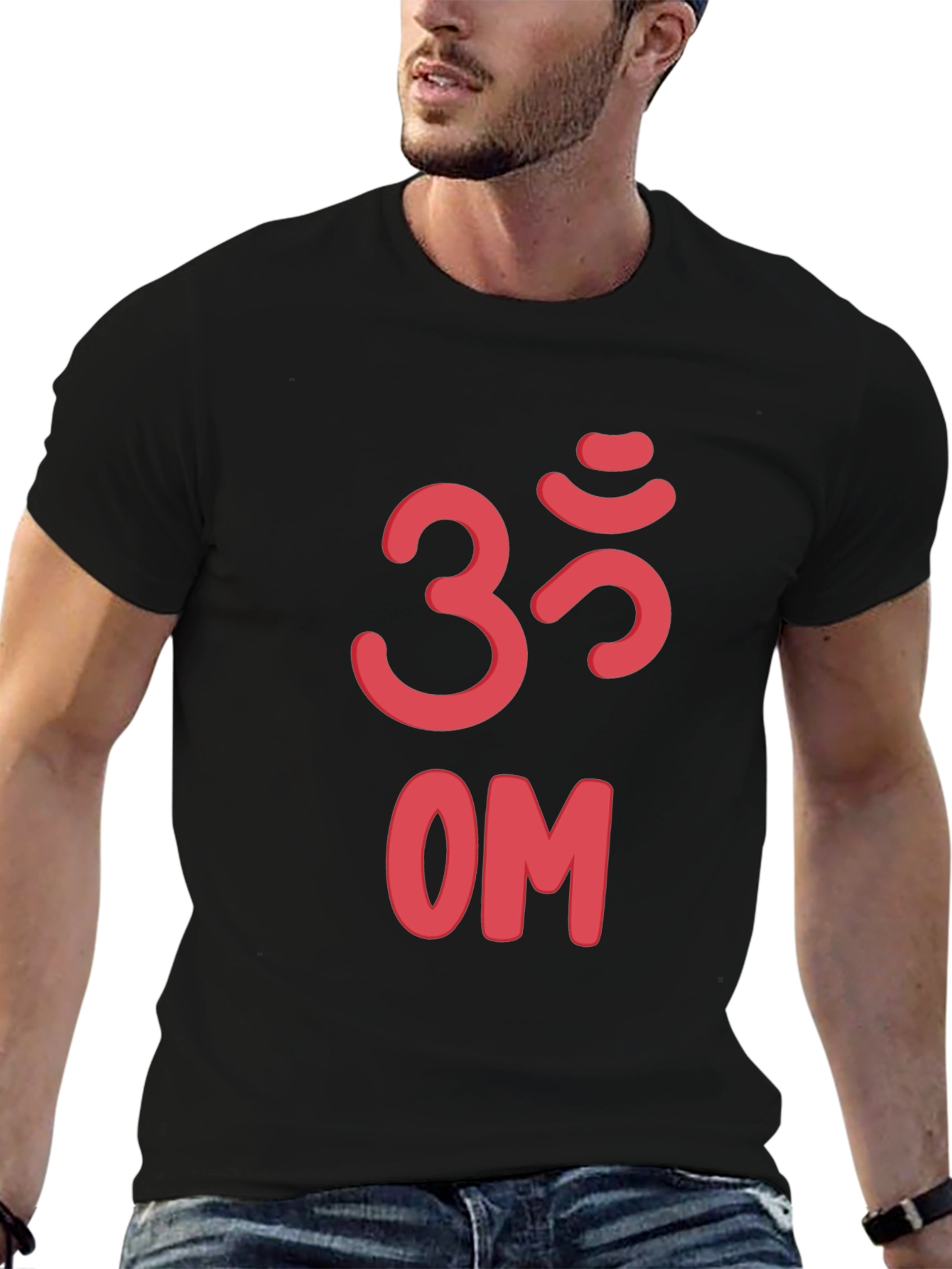 Om Symbol Graphic Tee - Stylish & Comfortable