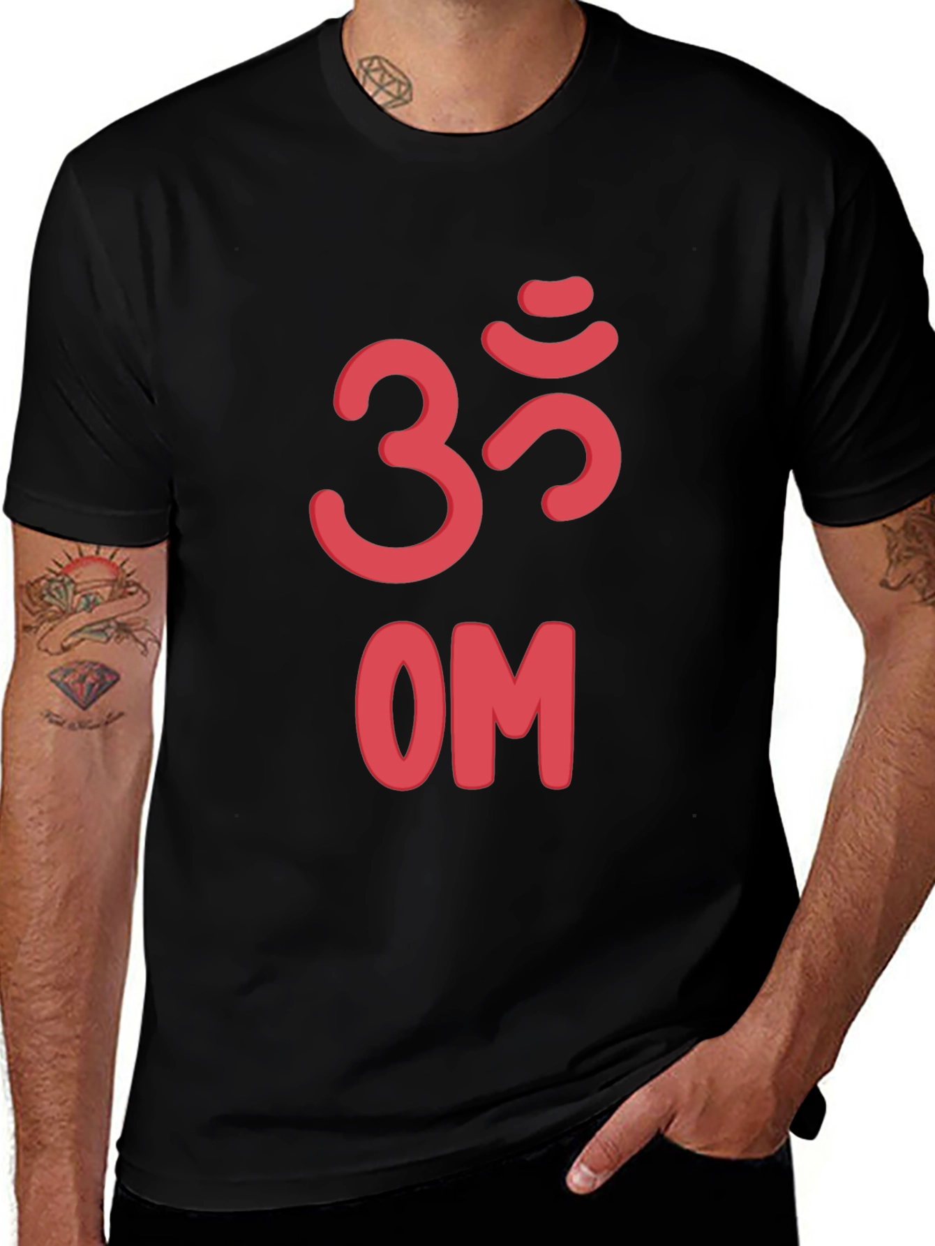 Om Symbol Graphic Tee - Stylish & Comfortable