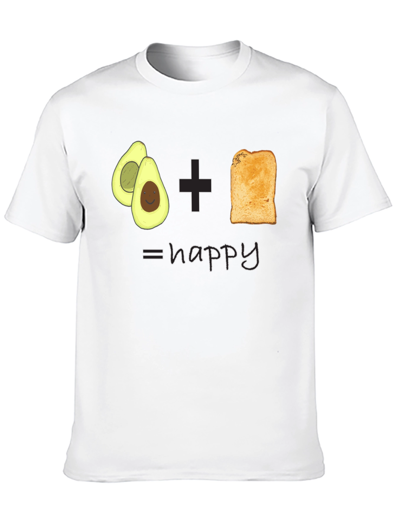 Avocado Toast Happy Graphic Tee