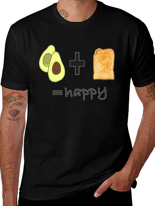 Avocado Toast Happy Graphic Tee