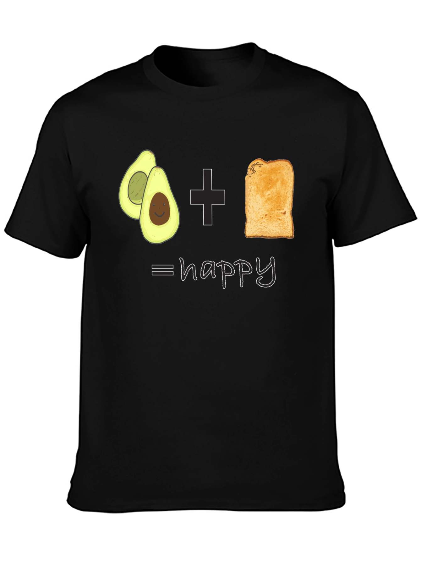 Avocado Toast Happy Graphic Tee