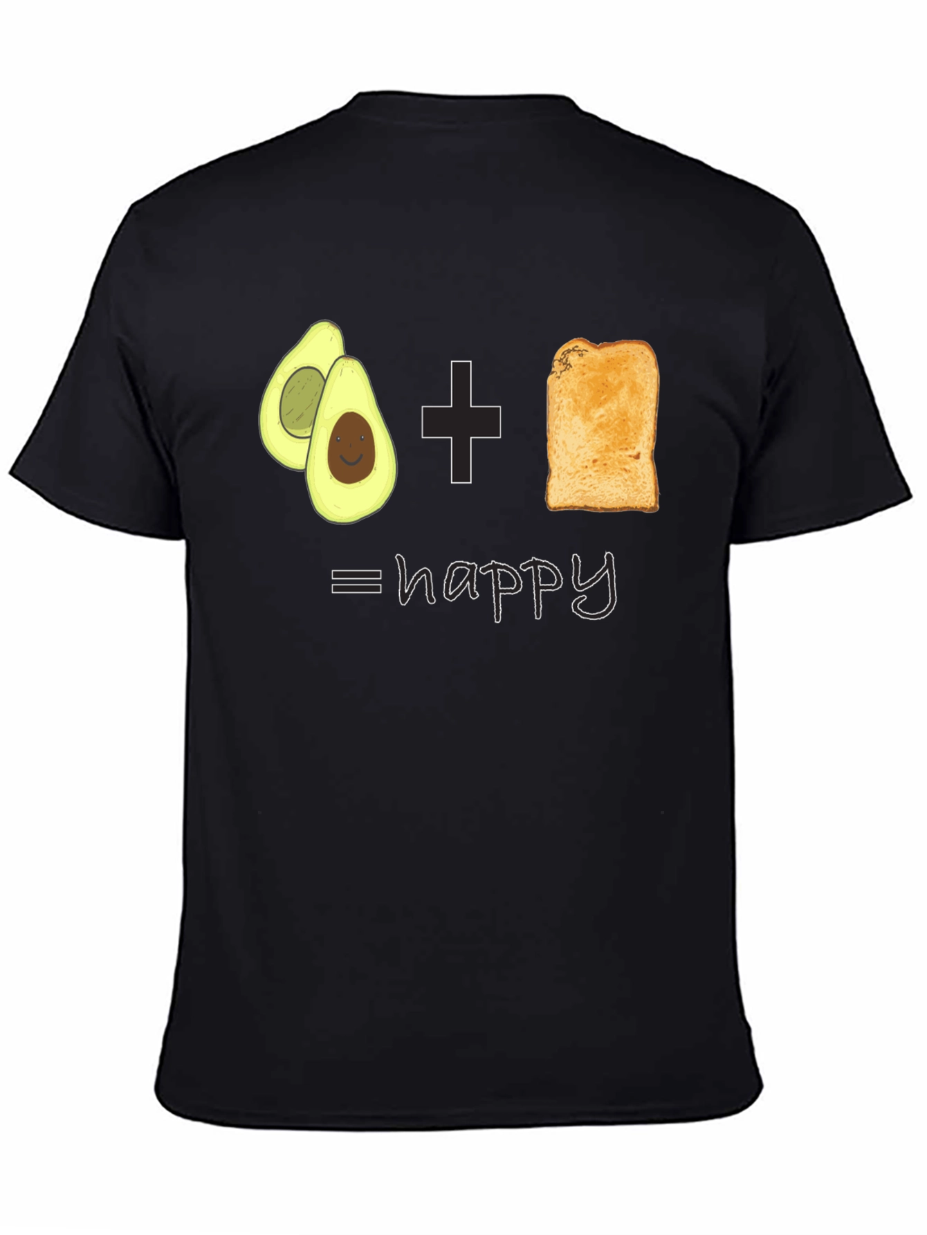 Avocado Toast Happy Graphic Tee