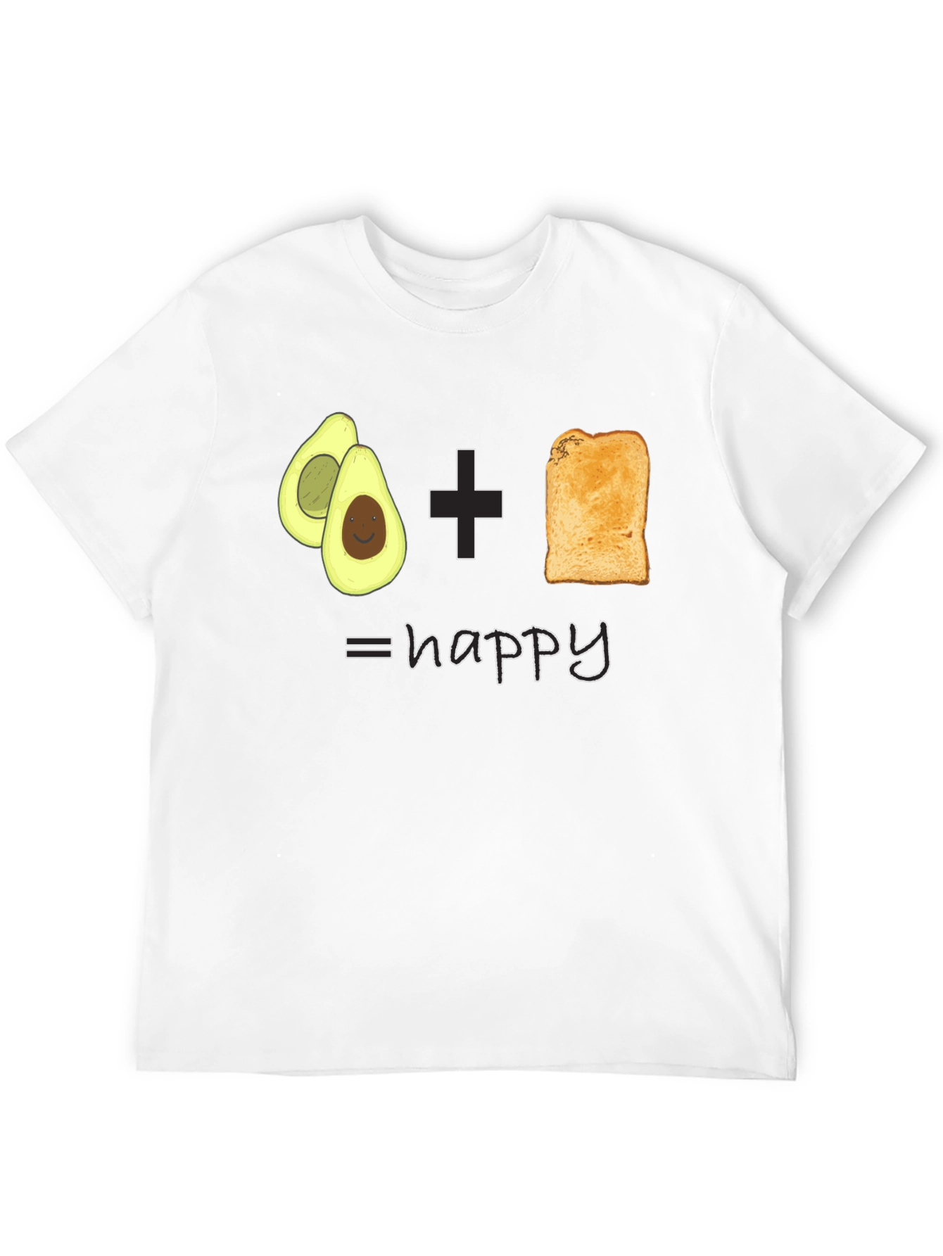 Avocado Toast Happy Graphic Tee