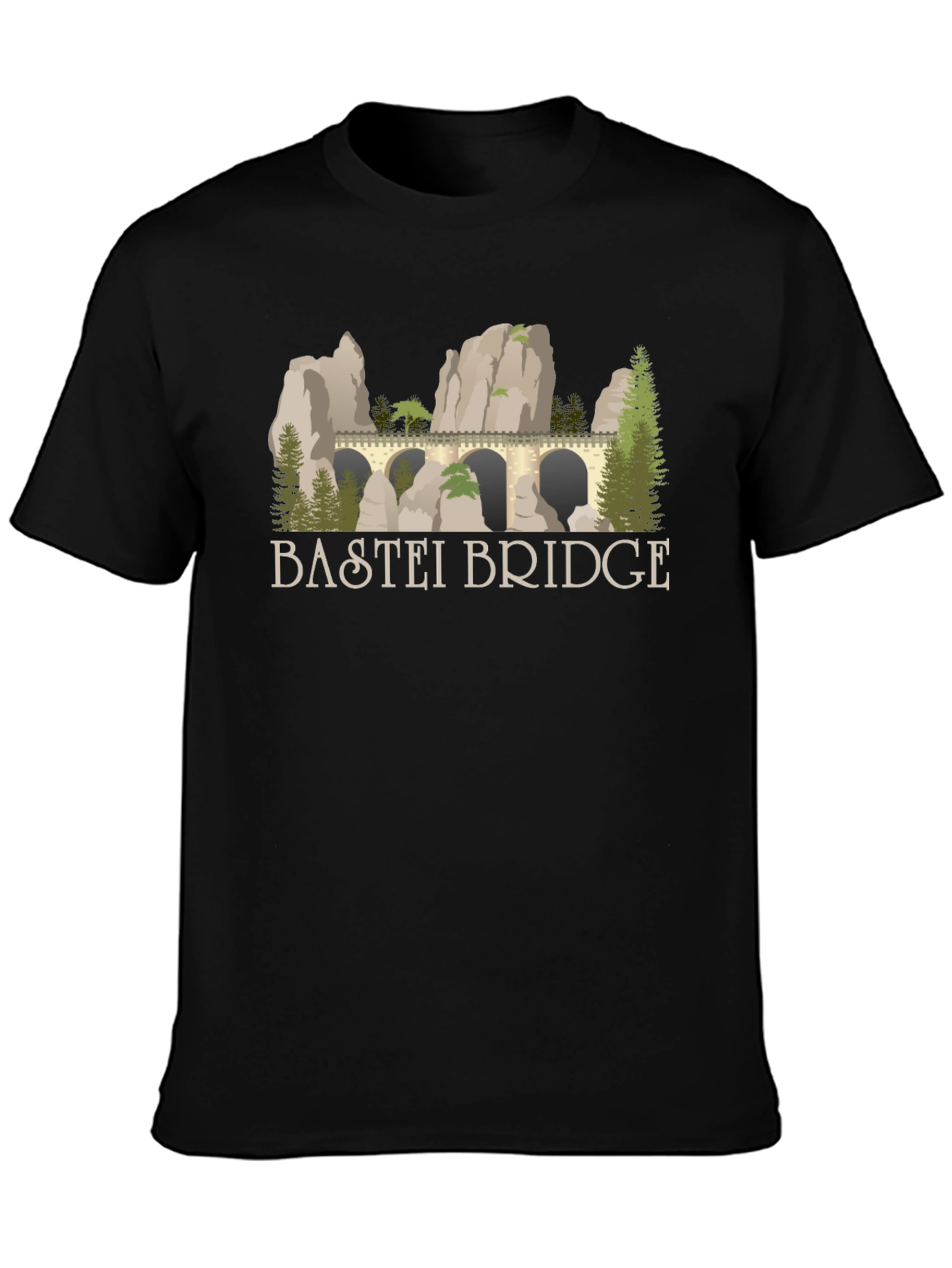 Bastei Bridge Scenic T-Shirt