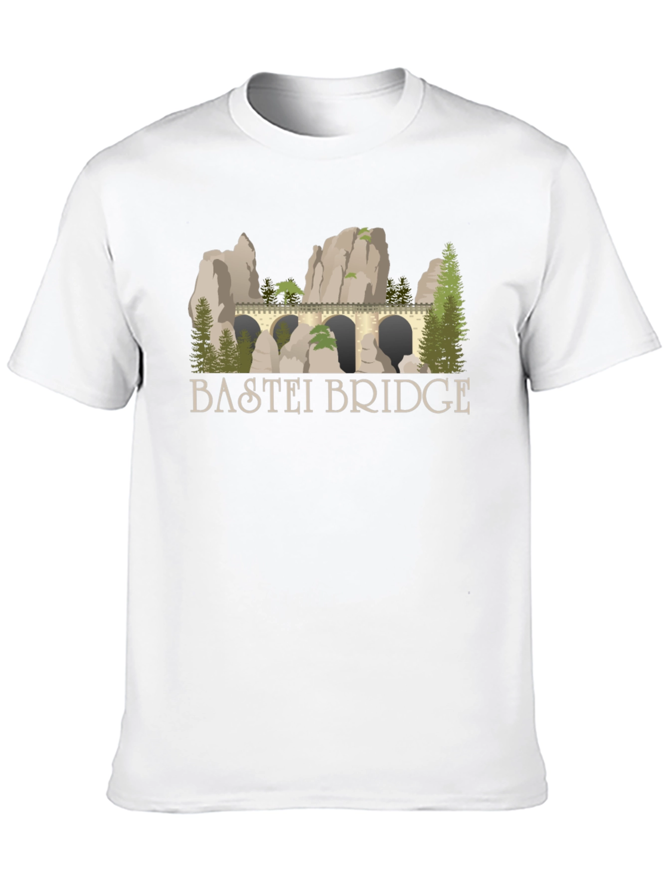 Bastei Bridge Scenic T-Shirt