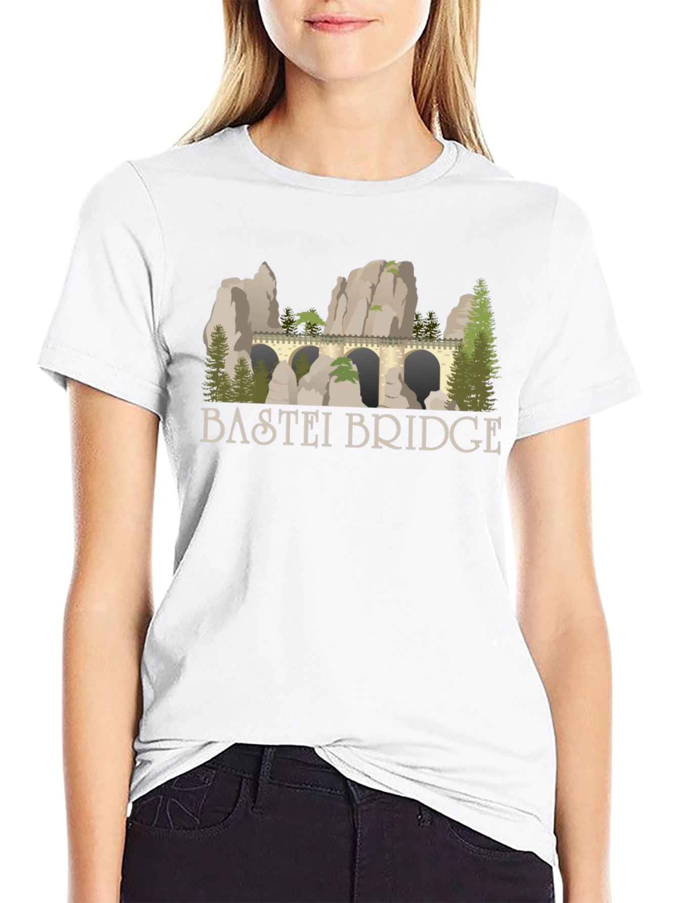 Bastei Bridge Scenic T-Shirt