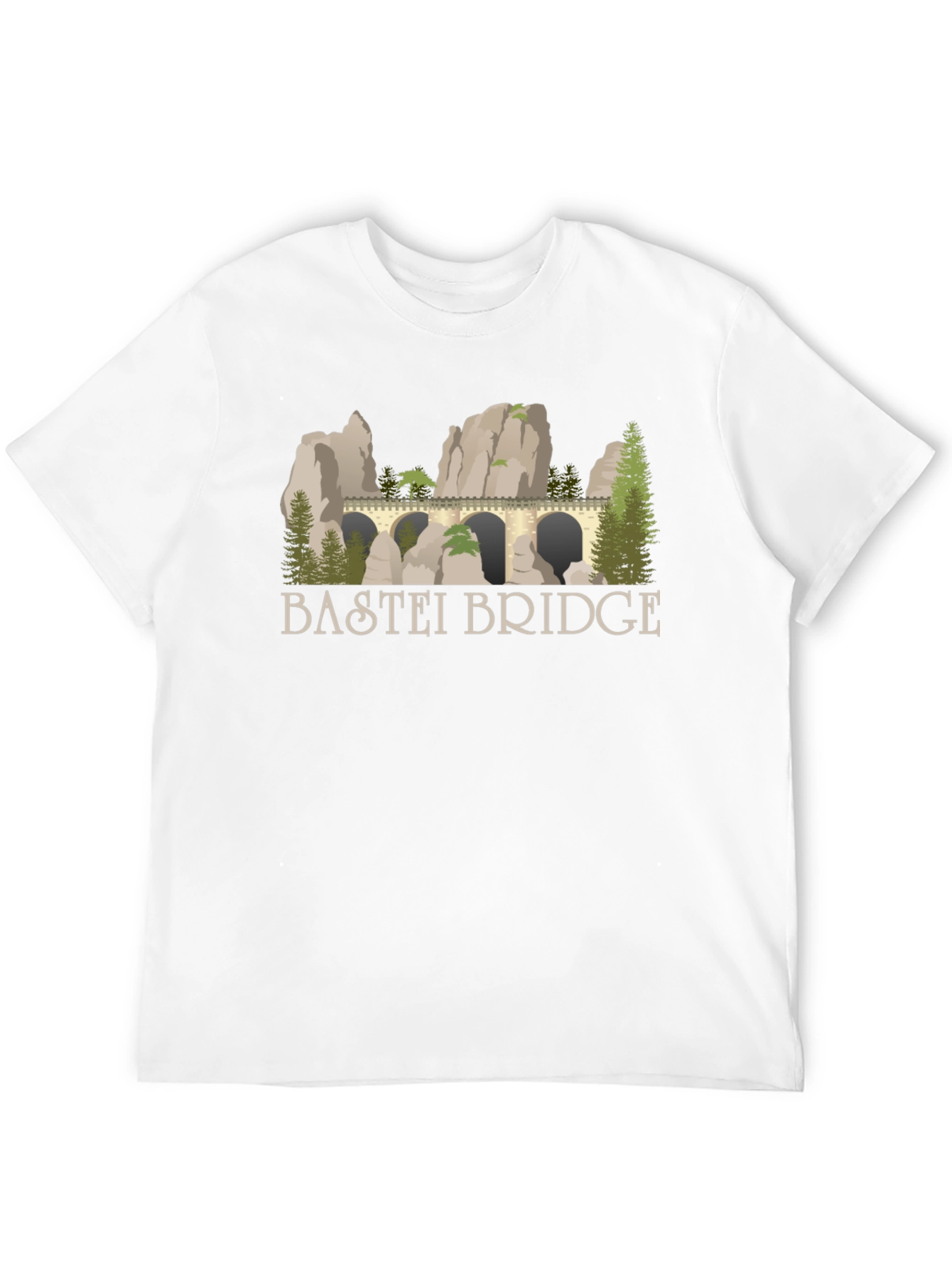 Bastei Bridge Scenic T-Shirt