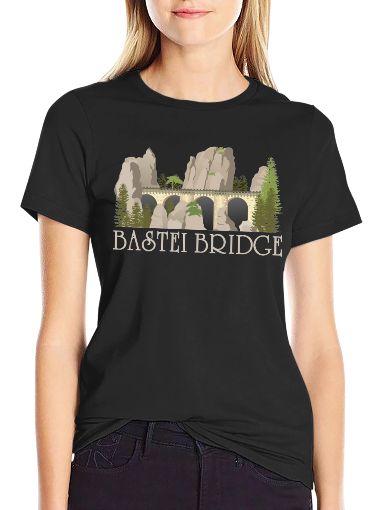 Bastei Bridge Scenic T-Shirt