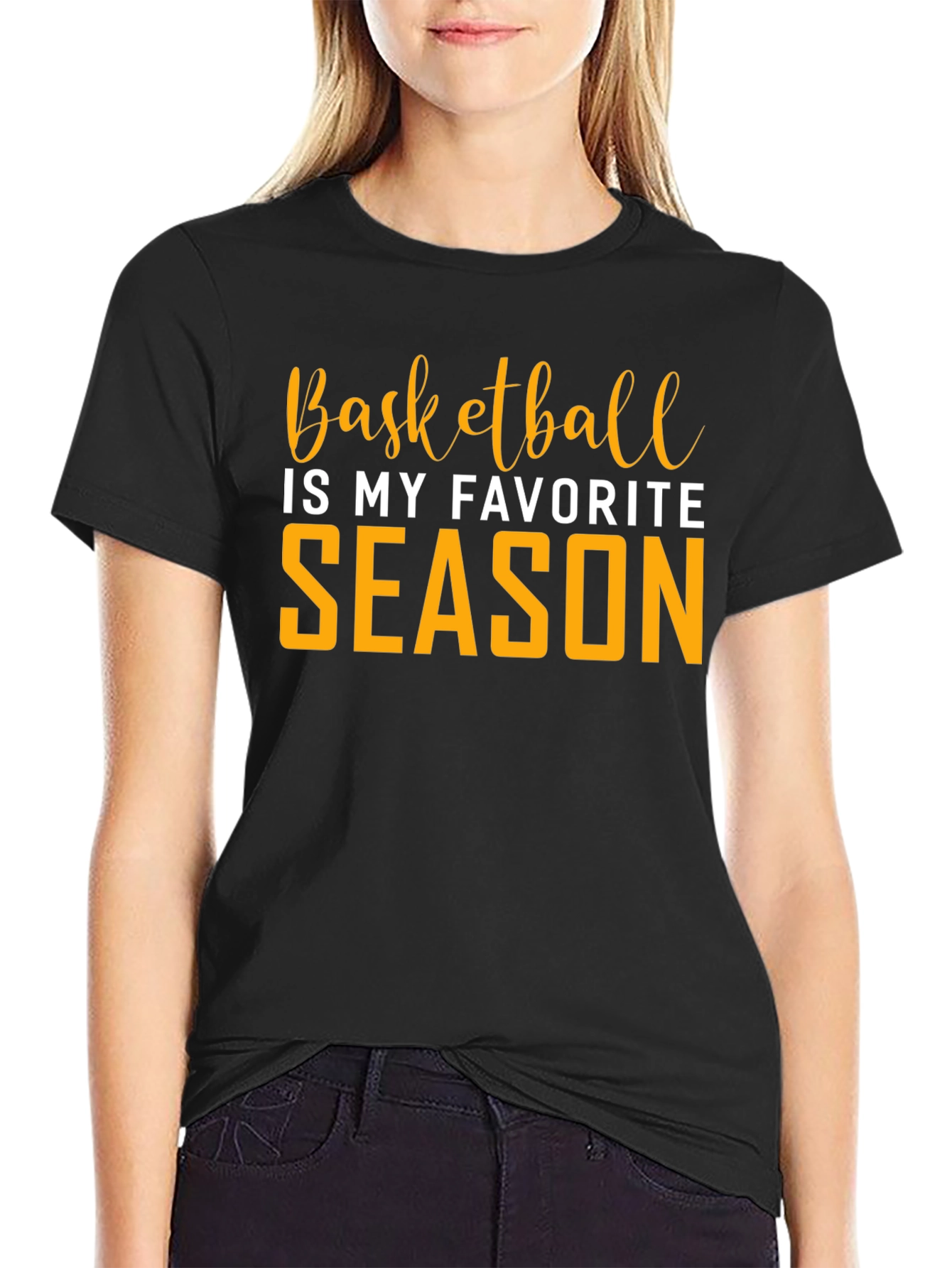 Basketball Is My Favorite Season Graphic Tee