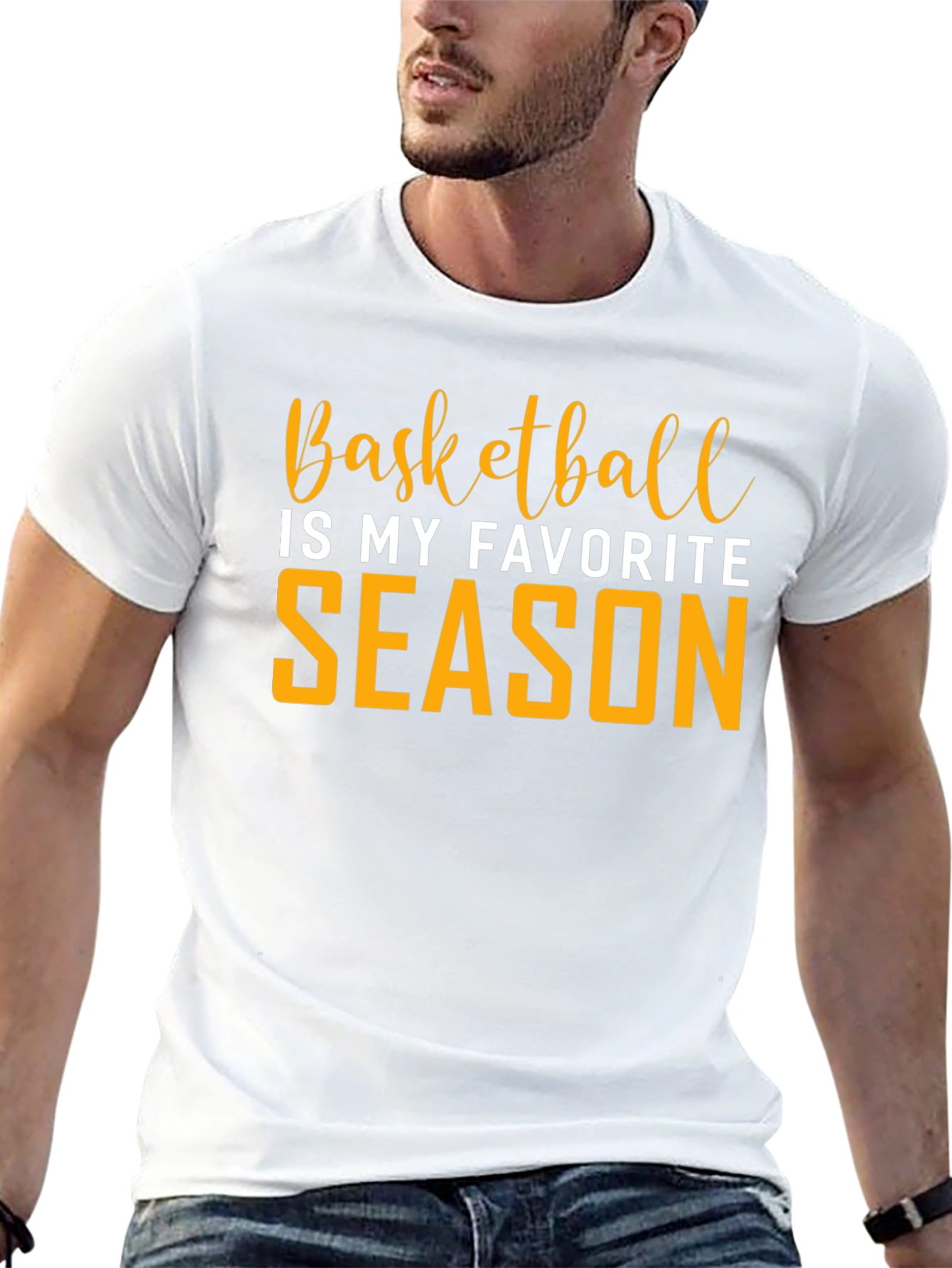 Basketball Is My Favorite Season Graphic Tee