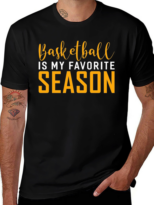 Basketball Is My Favorite Season Graphic Tee