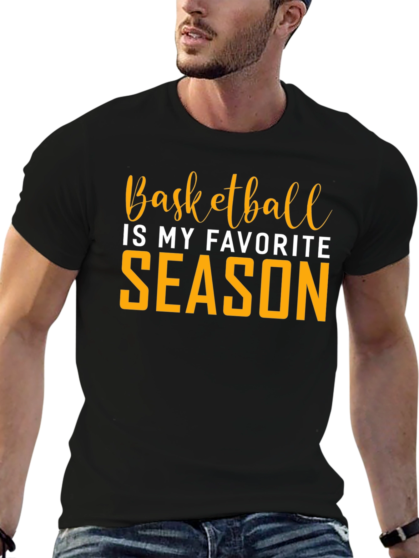 Basketball Is My Favorite Season Graphic Tee