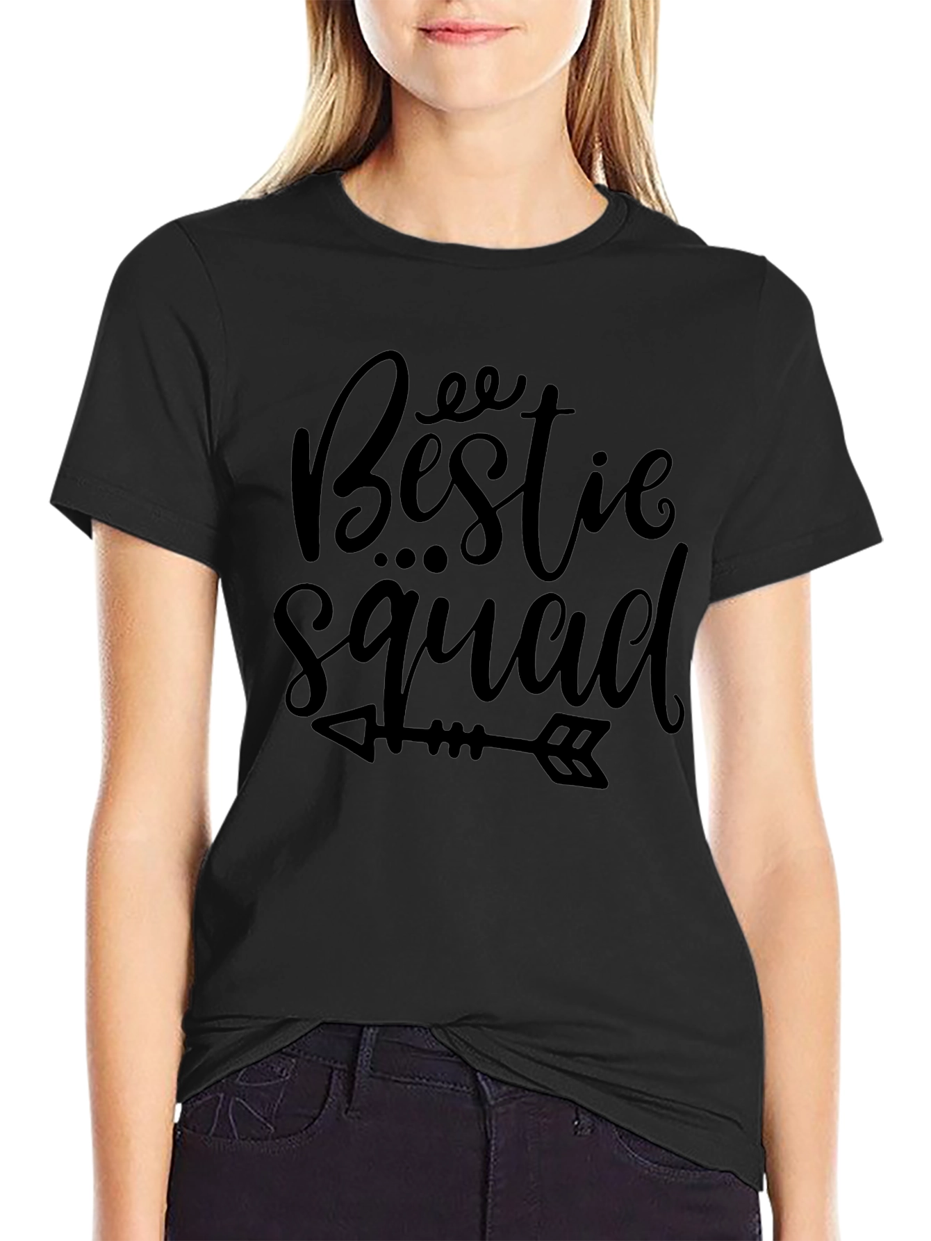 Bestie Squad Arrow T-Shirt - Fun Matching Tee