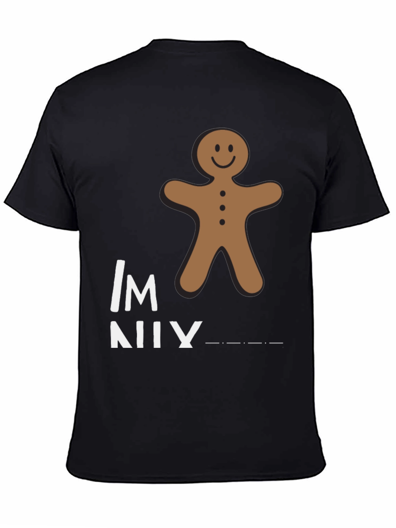 Gingerbread Man Funny Graphic T-Shirt