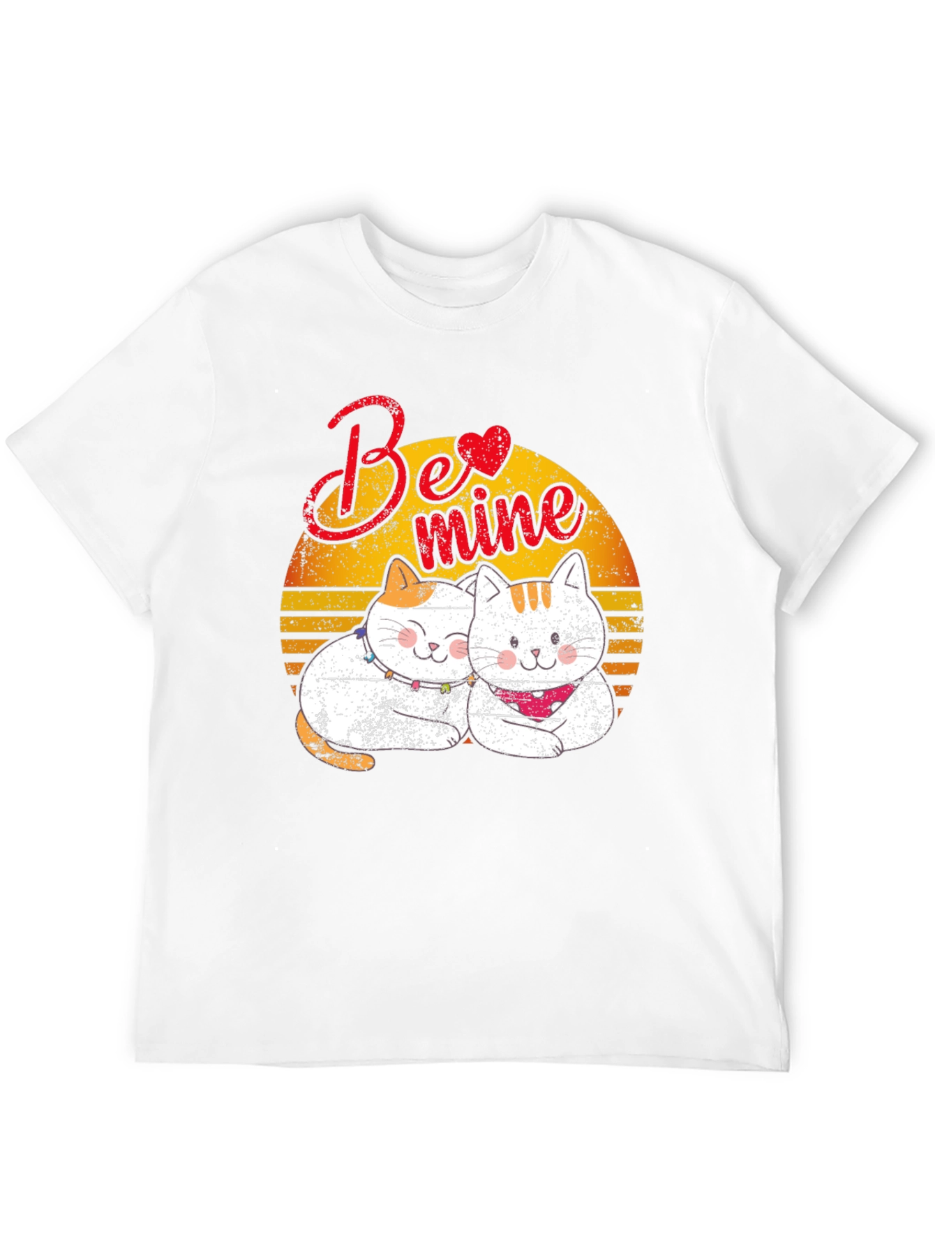 Be Mine Cats T-Shirt - Valentines Day Gift