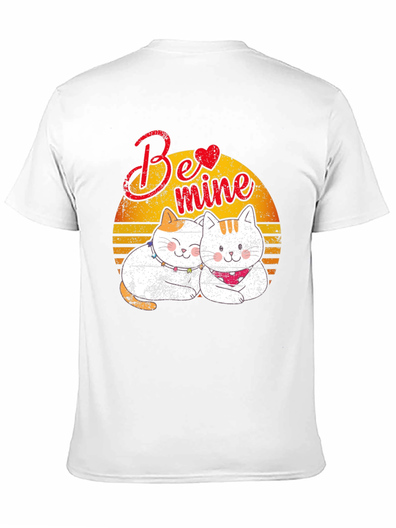 Be Mine Cats T-Shirt - Valentines Day Gift
